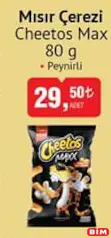 CHEETOS MISIR ÇEREZİ 80 G CHEETOS MISIR ÇEREZİ 80 G
